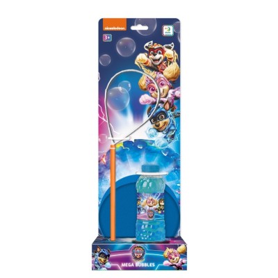 PATRULA CATELUSILOR MIGHTY HEROES BALOANE DE SAPUN MEGA BUBBLES 450ML foto