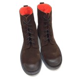 Ghete dama din piele Brown Vintage Irenne