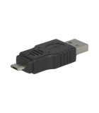Adaptor USB 2.0 USB A tata - mufa tata USB B micro mufa nichelat, VCOM