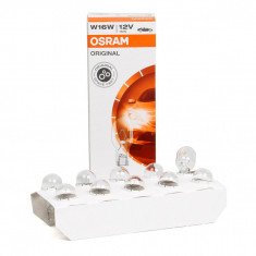 Set 10 Buc Bec Osram W16W 12V 16W W2,1x9,5d Original 921