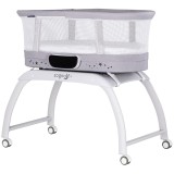Cumpara ieftin Patut cu leganare si cantar integrat Chipolino Sogno 2 in 1 grey