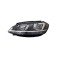 Far Volkswagen Golf Vii (5k), 03.2017-, montare fata, stanga, cu lumini de zi tip LED; H7+H9+LED+WY21W; electric; cu motor; halogen, TYC