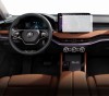Folie Protectie Navigatie Skoda Superb 2019-2023, Duragon, protectie Display Navigatie, silicon Transparent, Anti-zgarieturi, kit instalare