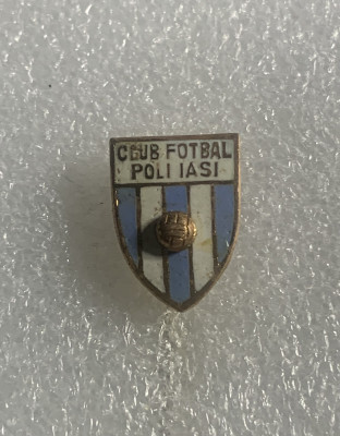 Insigna club fotbal Poli Iasi foto