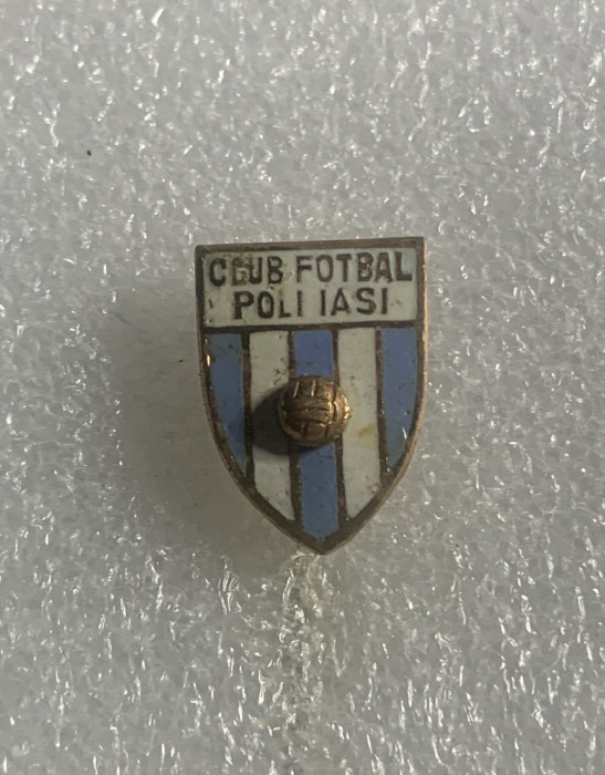 Insigna club fotbal Poli Iasi