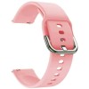 Curea din silicon compatibila cu Xiaomi Amazfit GTR 4, Telescoape QR, 22mm, Coral Pink