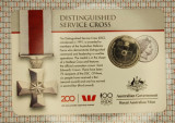 Australia 20 cents 2017 Distinguished Service Cross (A002), Australia si Oceania