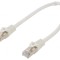 Patch cord S/FTP 6a LSZH alb 0,25m Cablexpert
