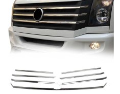 Ornamente inox grila masca fata cromate Vw Crafter 2012-2017