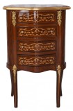 Comoda baroc din lemn masiv furniruit si decoratiuni din alama CAT062, Comode si bufete