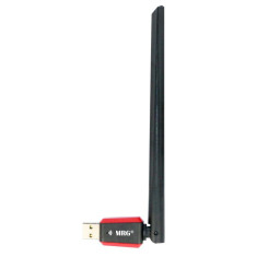Adaptor wireless MRG M150N, Cu antena, Mufa USB, Negru C546