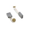 Set 2 Perii Colectoare elSales ELS-CRB-5-11-15, Dimensiune carbuni 5 x 11 x 15mm, gri
