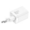 Incarcator Retea Baseus Super Si Pro, 30W, 3A, 1 x USB-A - 1 x USB-C, Alb CCSUPP-E02