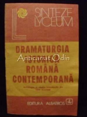 Dramaturgia Istorica Romana Contemporana - Ion Nistor foto