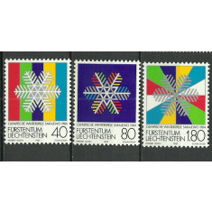 Liechtenstein 1983 - Jocurile Olimpice Sarajevo, serie neuzata
