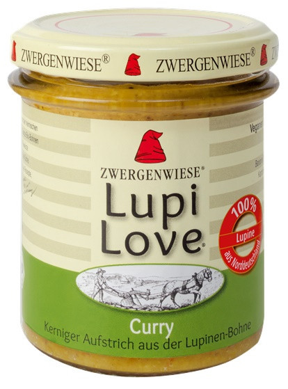 Crema Tartinabila din Lupin si Curry Fara Gluten Bio 165gr Zwergenwiese