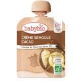 Desert crema din gris si cacao Bio, 85g, BabyBio