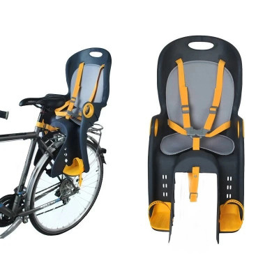 Scaun de bicicleta pentru copii, centuri siguranta in 5 puncte, suport picioare 4 trepte, maxim 22 kg MultiMark GlobalProd foto