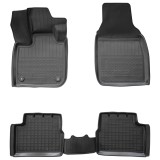 Set de 4 covorase cauciuc 3D stil tavita premium pentru Fiat 500e din 2020