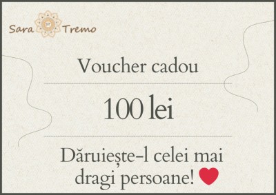 Voucher cadou 100 lei foto