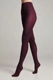 Ciorap Gros din Microfibră cu Efect 3D Trendy 150 Den - Marsala, 4-L Standard
