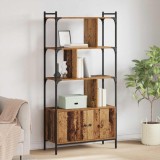 vidaXL Bibliotecă 76,5 x 30 x 154,5 cm Lemn compozit 882149