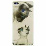 Husa silicon pentru Huawei Y9 2018, Little Cat