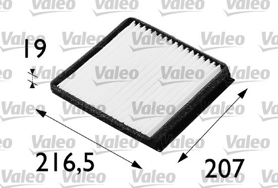 VALEO 698146 VALEO ESSENTIAL Filtru, aer habitaclu