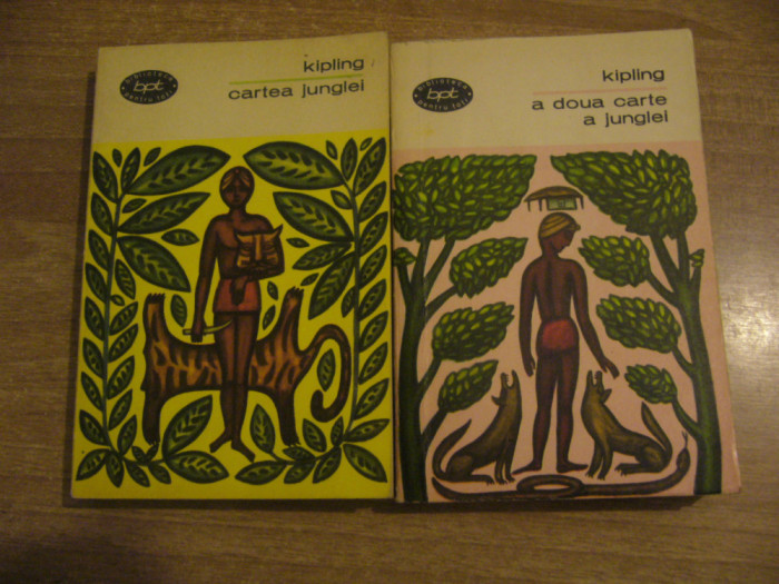 R. Kipling - Cartea junglei / A doua carte a junglei (2 volume) (BPT 325, 326)