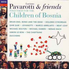 CD Luciano Pavarotti ‎– For The Children Of Bosnia, original
