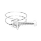 Colier din sarma 43-48 mm cu surub M6x50 pentru furtun AutoSpeed