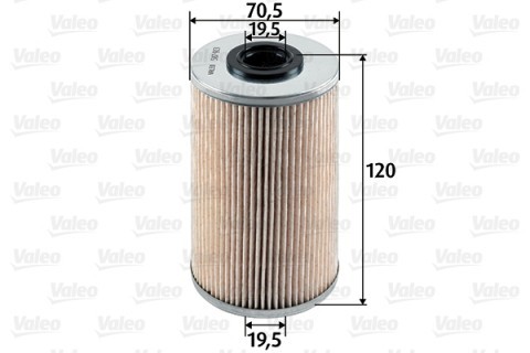 Filtru combustibil VALEO 587913