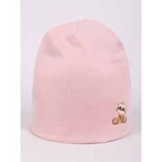 Fes pentru fetite din bumbac - Puppy (Marime Disponibila: 9-12 luni (Marimea 20