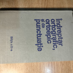 Indreptar ortografic, ortoepic si de punctuatie (Editura Academiei 1971; ed III)