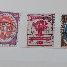 Timbre Germania 1919 - 4 Valori Stampilate - Serie Completa (VEZI DESCRIEREA)
