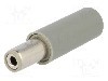 Conector alimentare DC, 12V DC, {{Numarul de pini}} pini, seria {{Seria producatorului}}, 5,5/2,1mm. LUMBERG - NES/J 21 GRAU