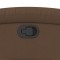 Fotoliu rabatabil, maro, material textil - 7