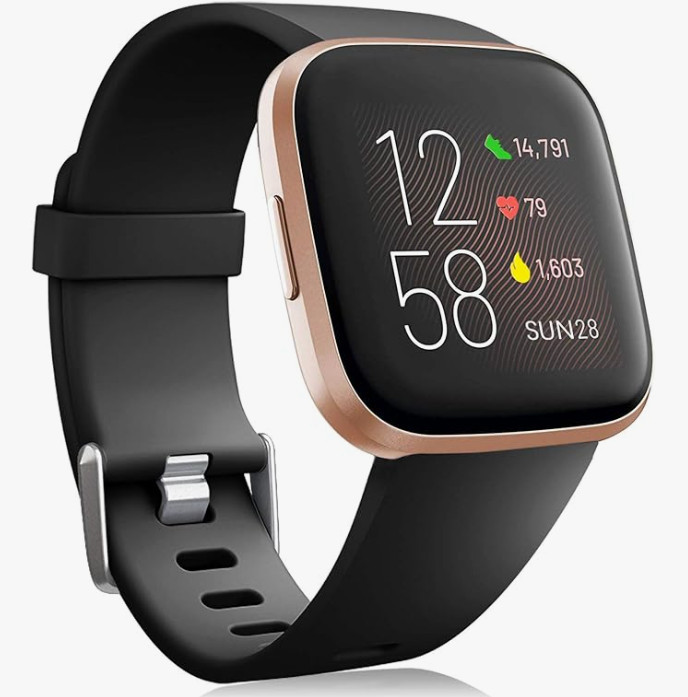 Curea smartwatch Oielai pentru Fitbit Versa 2, silicon - RESIGILAT