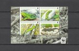 BOSNIA POSTA CROATA 2010 WWF FAUNA PROTEJATA SOPARLE