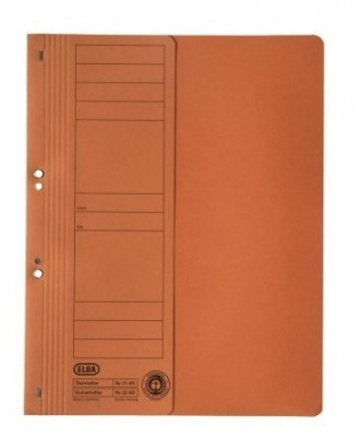 Dosar Carton Cu Capse 1/2 Elba Smart Line - Orange foto