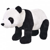 Urs panda de jucarie din plus &icirc;n picioare, alb si negru, XXL GartenMobel Dekor