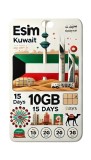 eSIM Kuwait 10GB 15Days