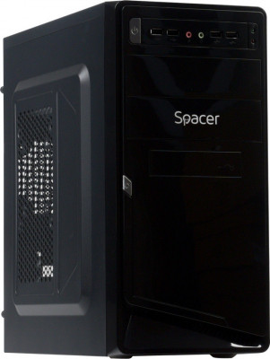 CARCASA SPACER, Mini Tower, mATX, &amp;quot;MOON&amp;quot;, 450 (230W for 450W Desktop PC), USB foto