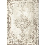 Covor Premium Model DYWAN ALTAY CREAM, Crem, Bej, Marime 160 x 230 cm, Tesatura Plata, Poliester, Bumbac, Antiderapant, Antialergic, Living, Dormitor,