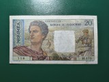 INDOCHINA NOUMEA 20 FRANCI 1963