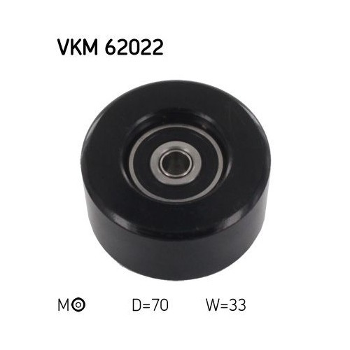 SKF rola intinzator, curea transmisie