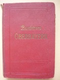 BAEDEKERS - MUNCHEN OBERBAYERN ALLGAU- 1921