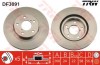 Disc frana SUBARU LEGACY III (BE, BH) (1998 - 2003) TRW DF3091