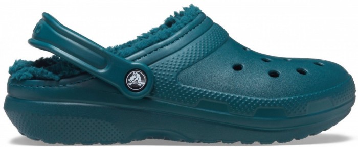 Saboti Crocs Classic Lined Clog Verde - Evergreen