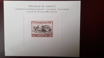 1995 Philasaar Samolux carton-6000 ex-MNH foto